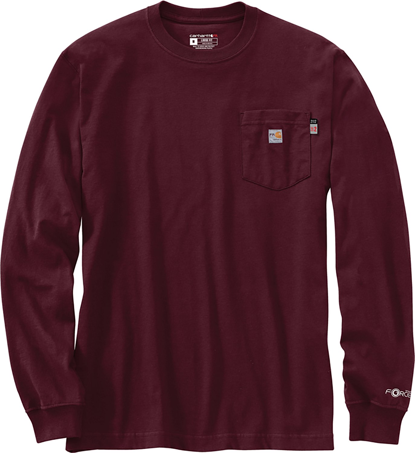 Carhartt Men's Flame Resistant Force Long Sleeve Eagle Graphic T-shirt - view number 2