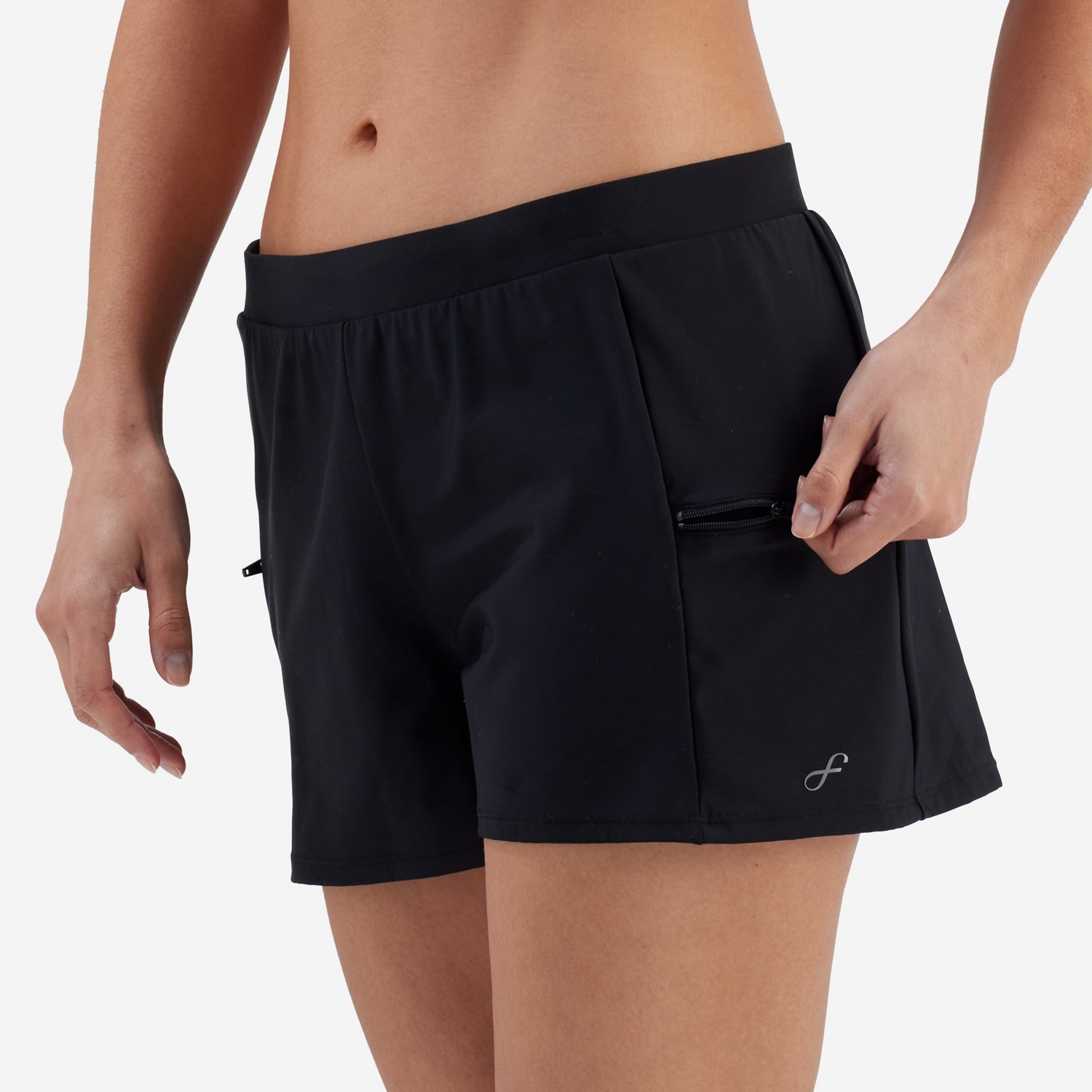 Freely Women's Double Zip Pocket Swim Shorts                                                                                     - view number 4