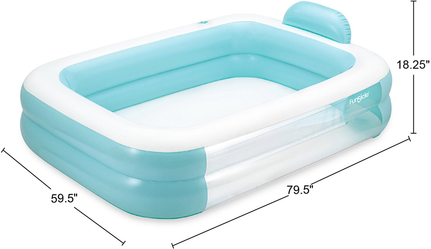 Funsicle Tranquil 6 ft Inflatable Pool