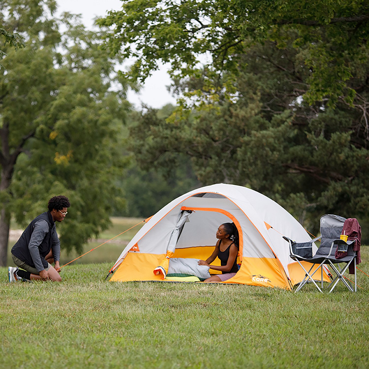 CORE Equipment 4 Person Dome Tent                                                                                                - view number 6