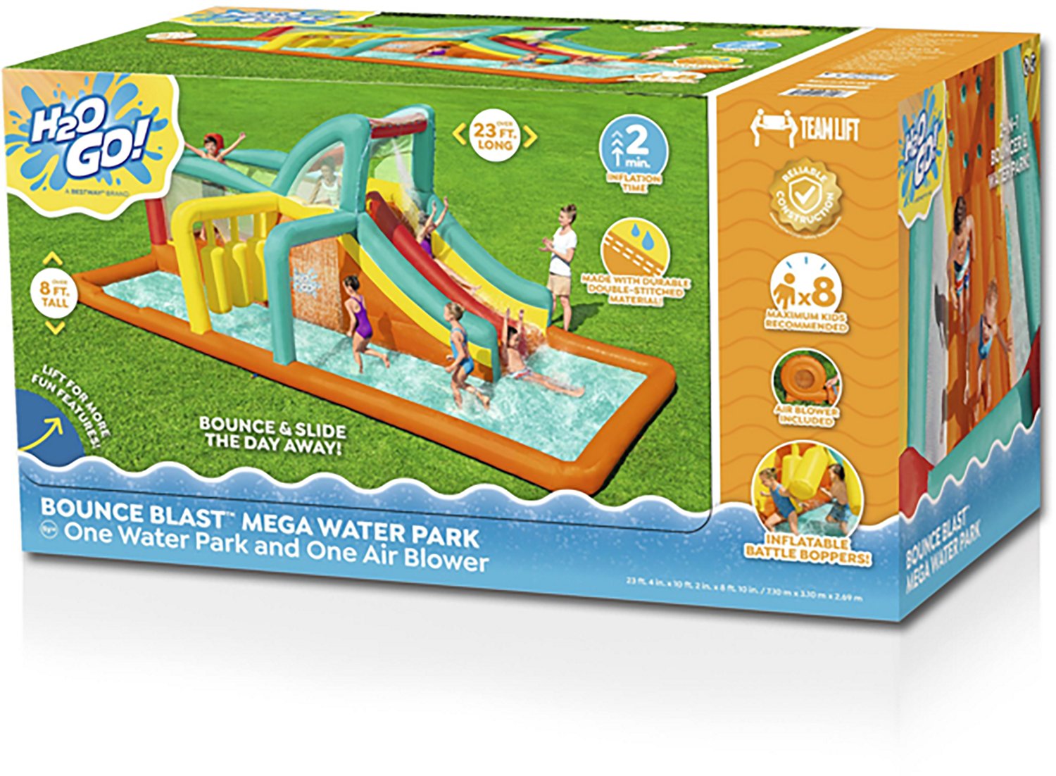 H2OGO! Bounce Blast Mega Water Park                                                                                              - view number 3