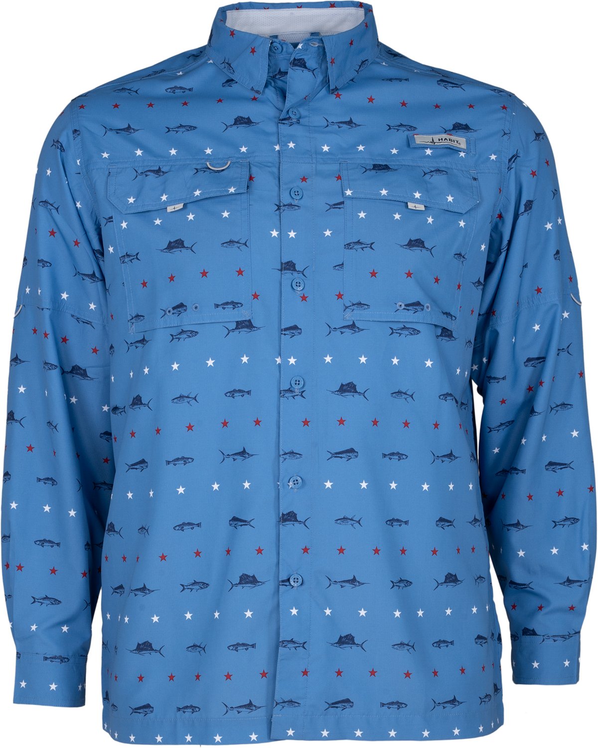 Habit Men's Flushing Bay River Long Sleeve Shirt - view number 3