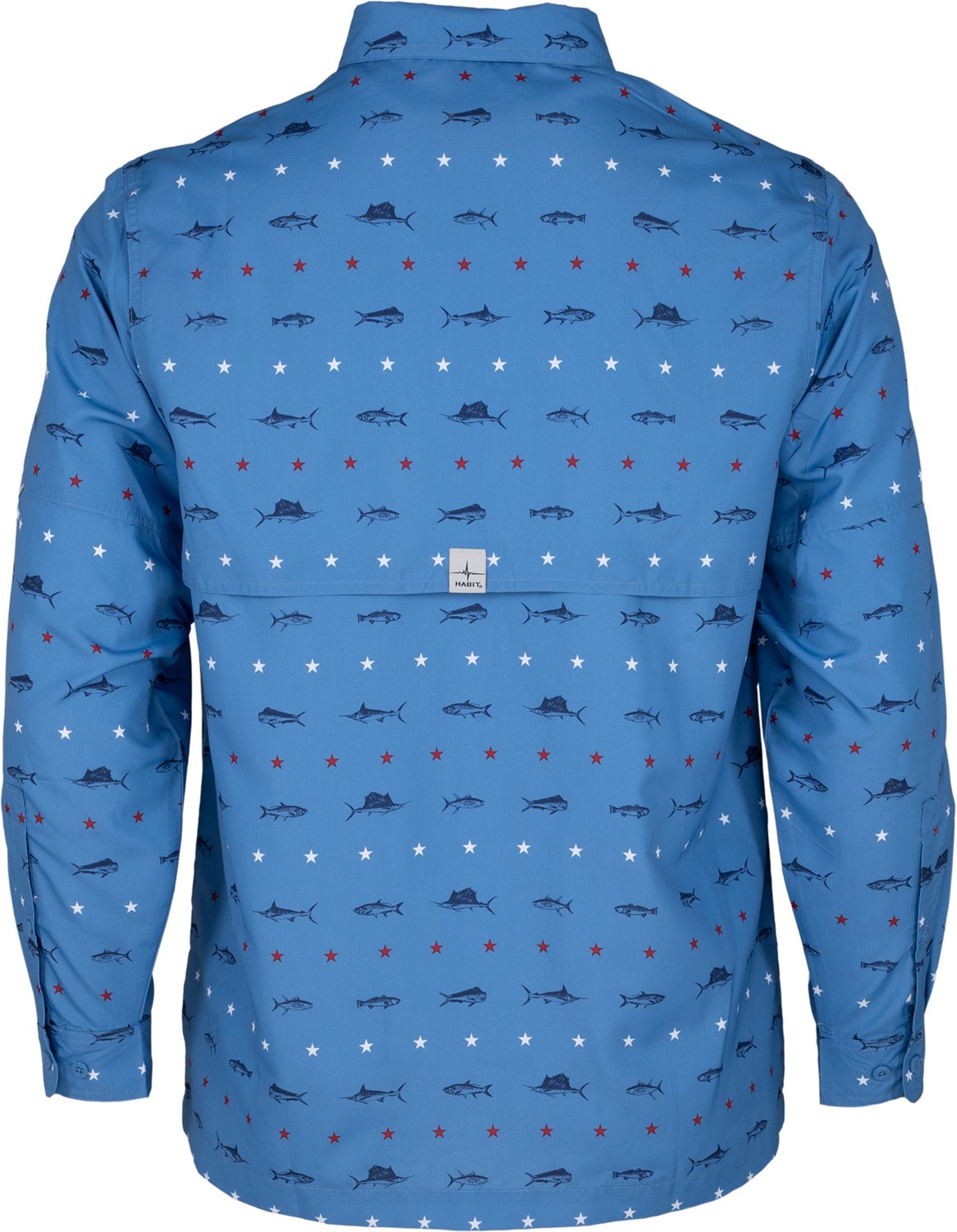 Habit Men's Flushing Bay River Long Sleeve Shirt - view number 4