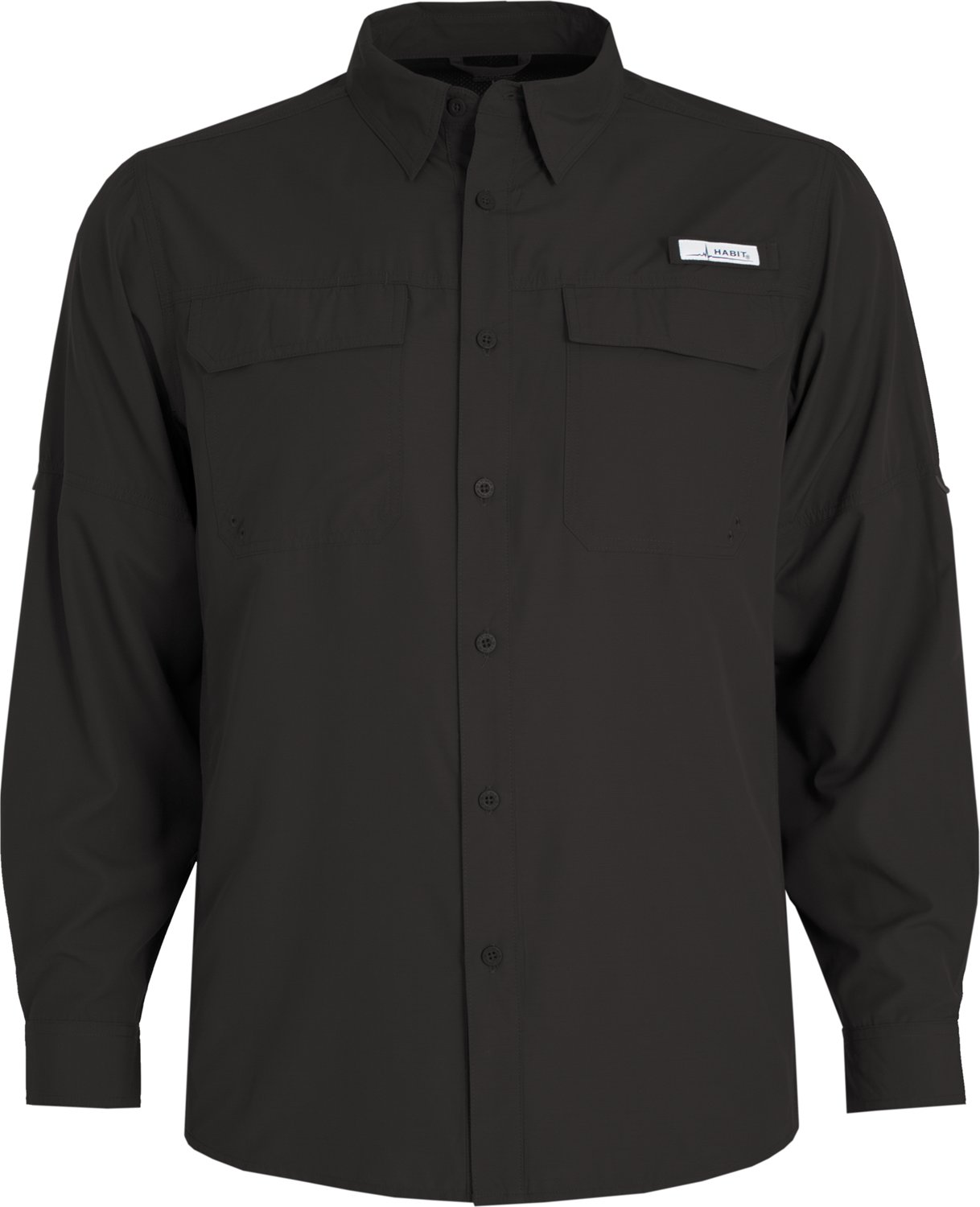 Habit Men's Trappers Cabin Hybrid Long Sleeve Fishing Shirt - view number 4