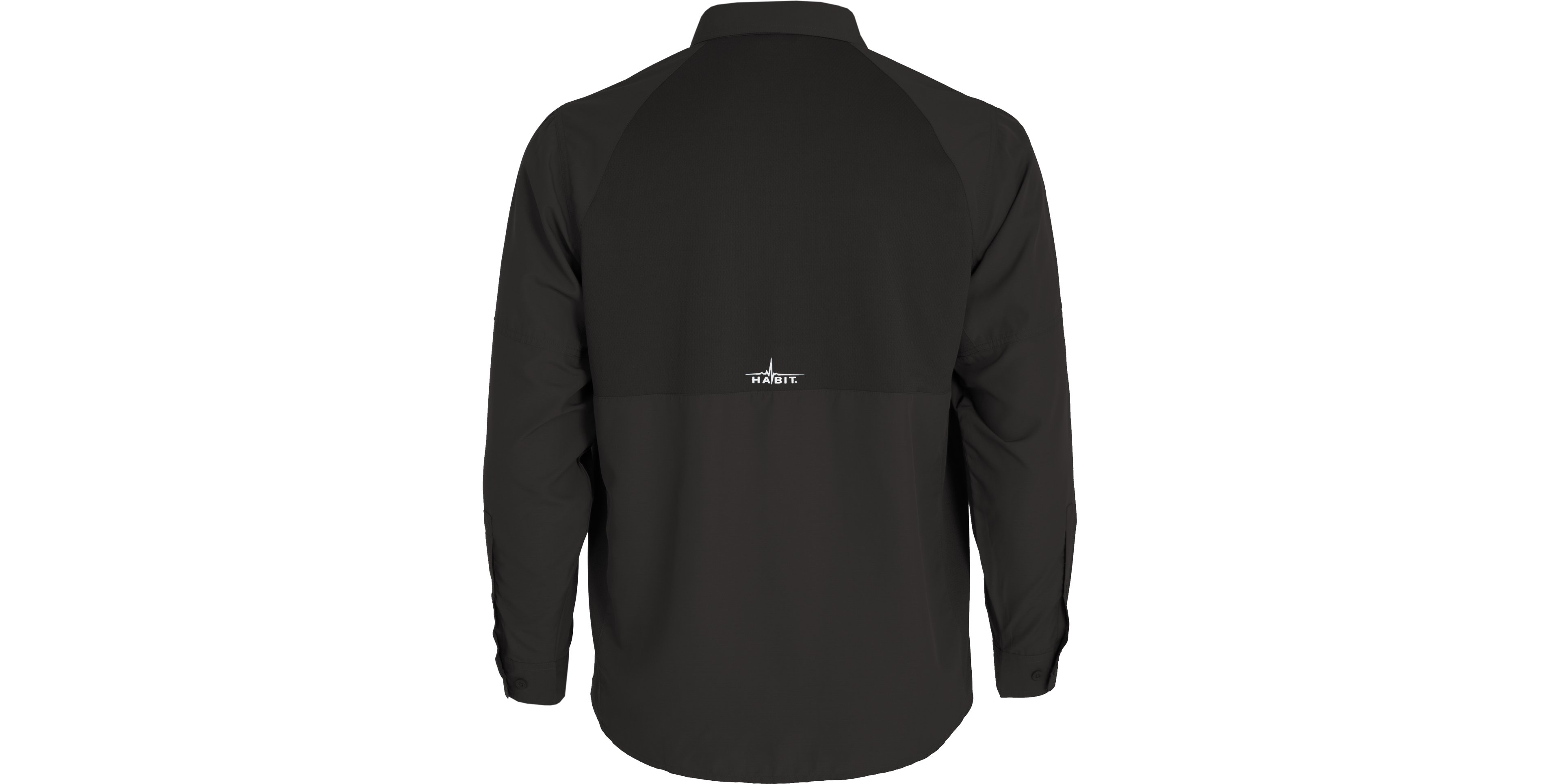 Habit Men's Trappers Cabin Hybrid Long Sleeve Fishing Shirt