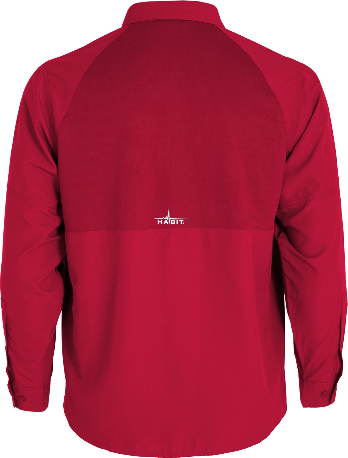 Habit Men's Trappers Cabin Hybrid Long Sleeve Fishing Shirt - view number 5