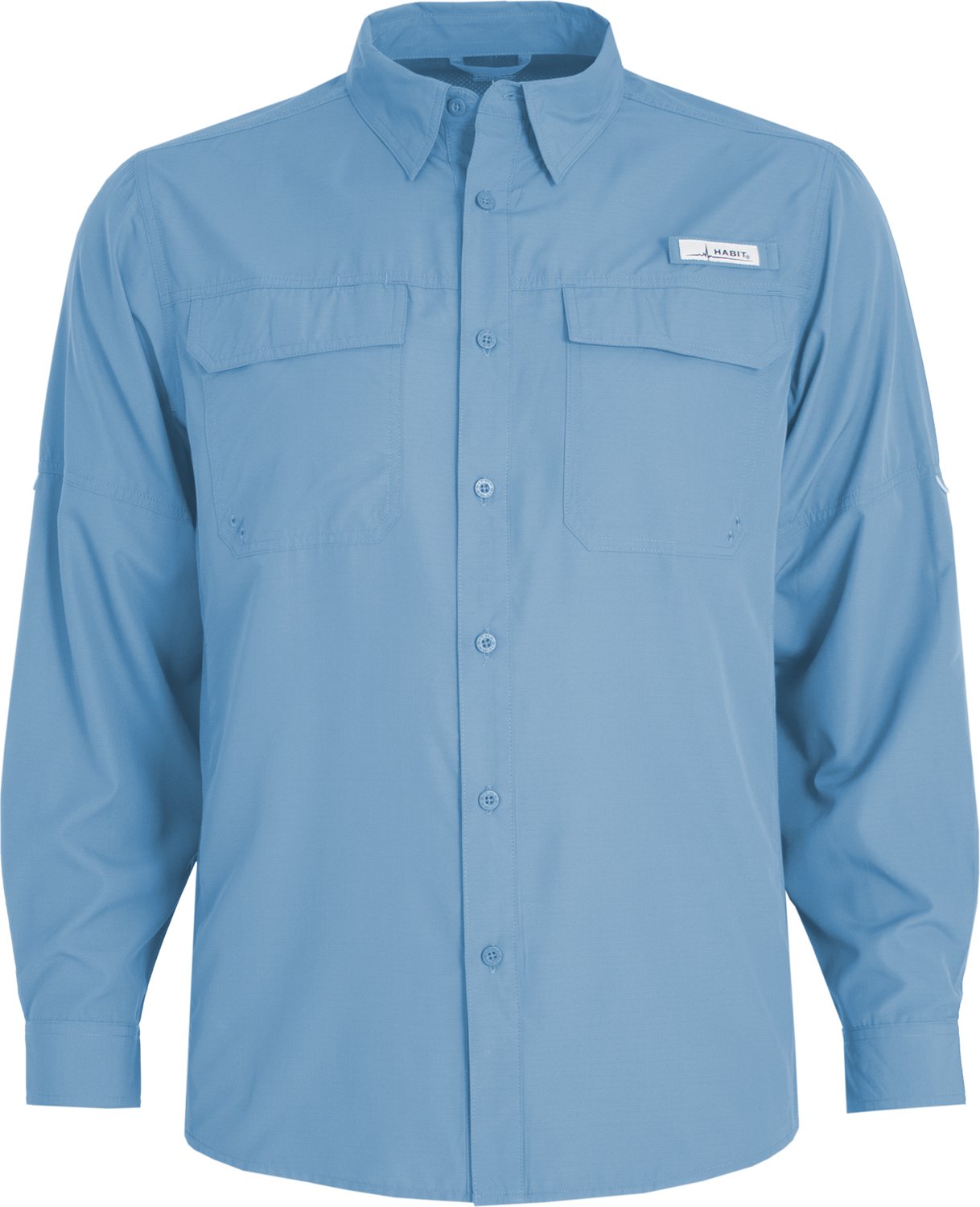 Habit Men's Trappers Cabin Hybrid Long Sleeve Fishing Shirt - view number 4