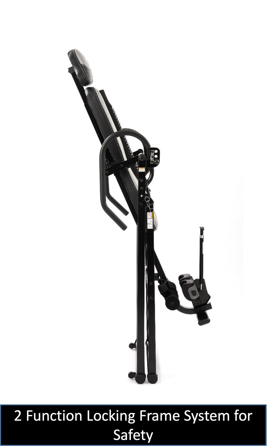 Medisonic Inversion Therapy Table with with Adjustable Headrest and Adjustable Lumbar Pad                                        - view number 3