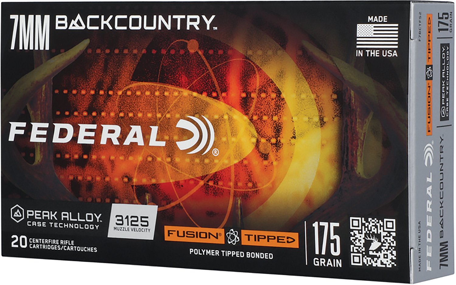 Federal Premium Fusion Tipped 7mm Backcountry 175-Grain Ammunition - 20 Rounds                                                   - view number 2
