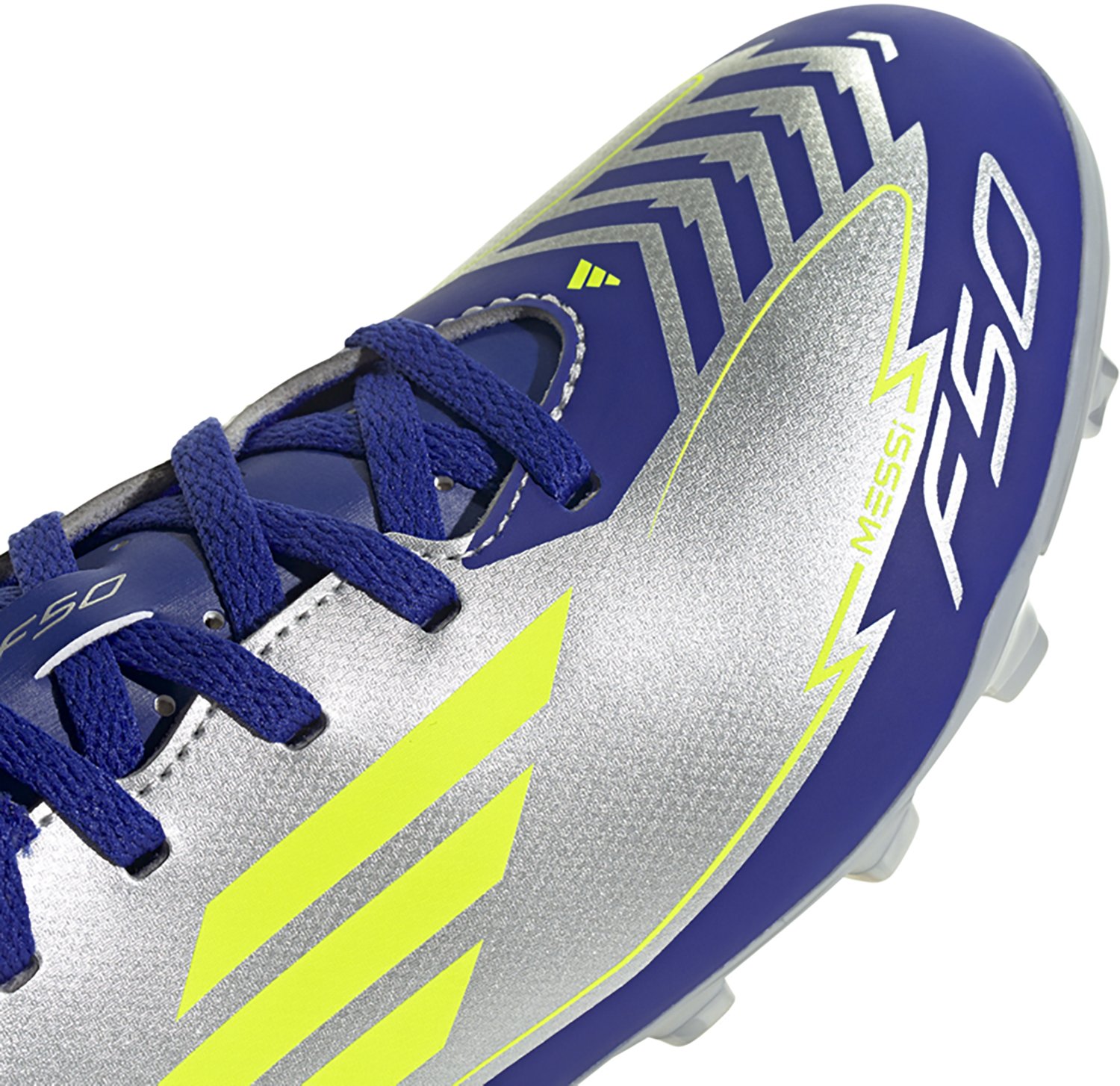 adidas Kids F50 Club Firm Ground Messi Soccer Cleats - view number 7