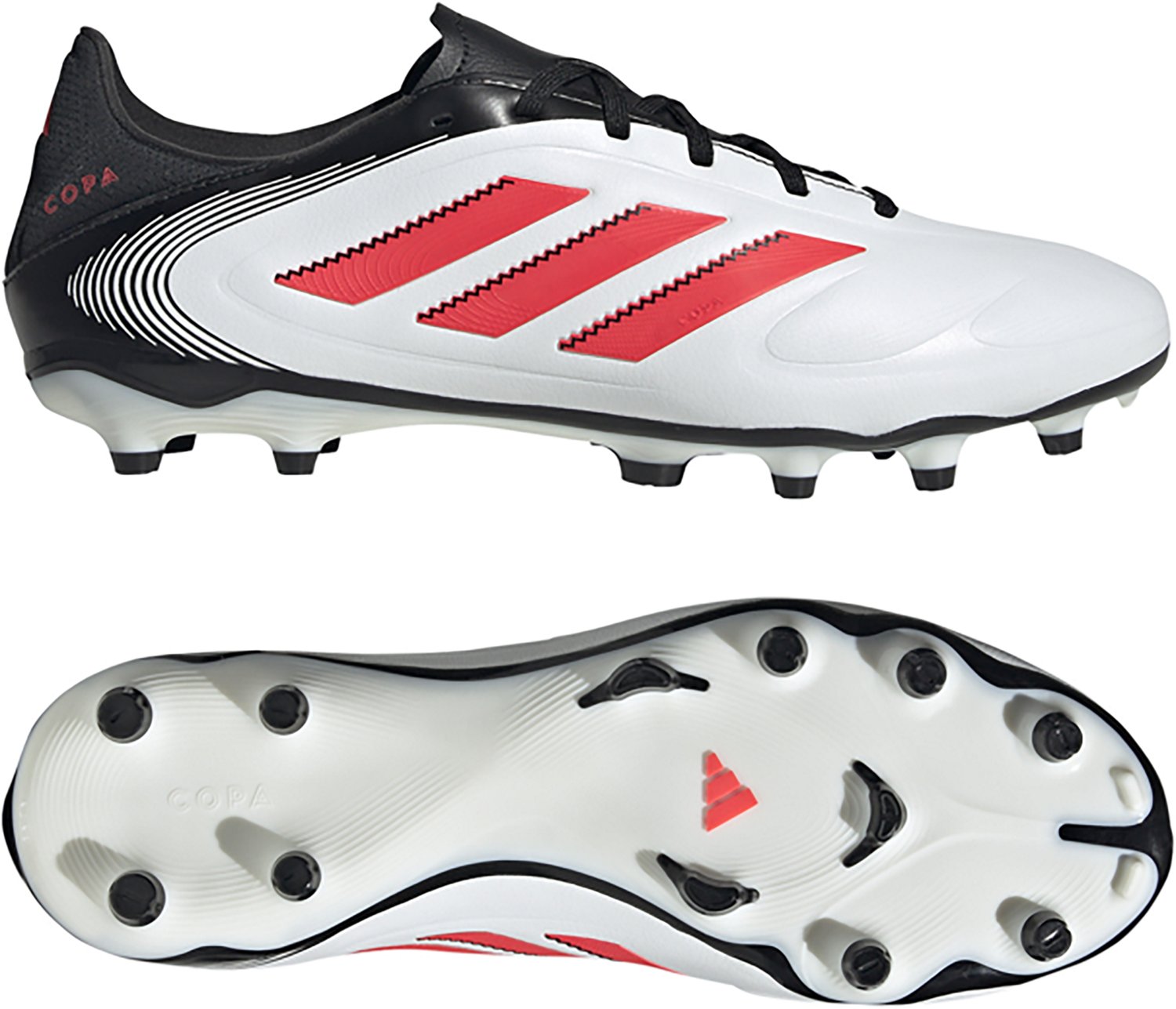 adidas Adults' Copa Pure III League Firm Ground/Multi Ground Soccer Cleats - view number 8