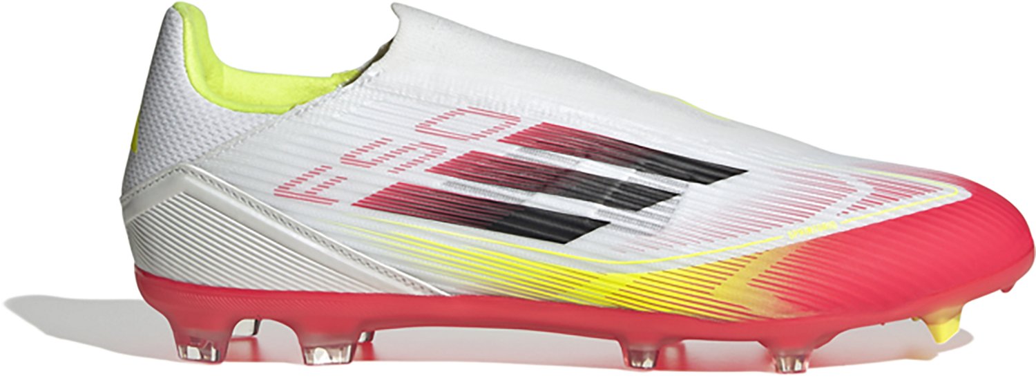 adidas Adults' F50 League Laceless Firm Ground/Multi-Ground Soccer Cleats