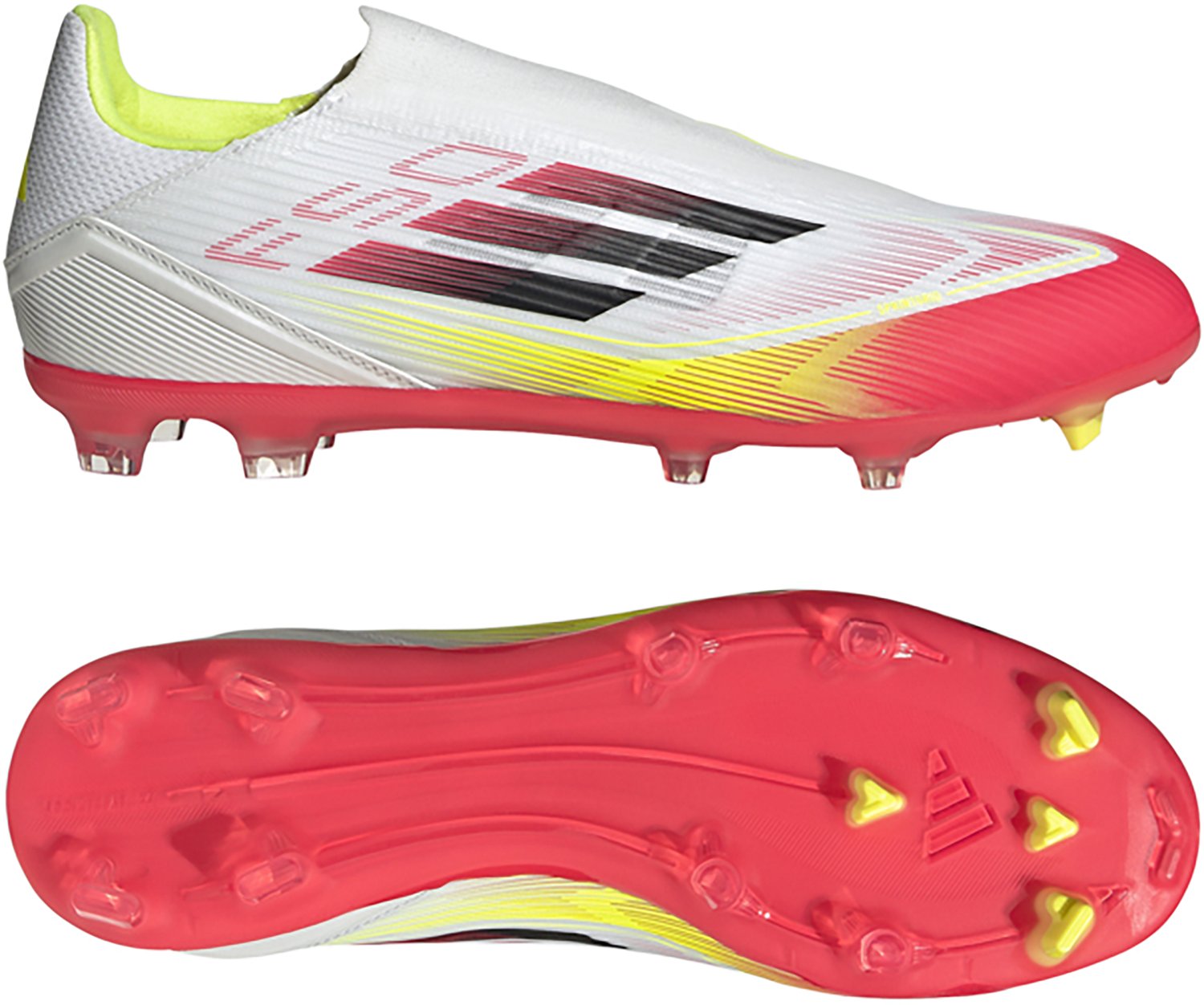 adidas Adults' F50 League Laceless Firm Ground/Multi-Ground Soccer Cleats                                                        - view number 8
