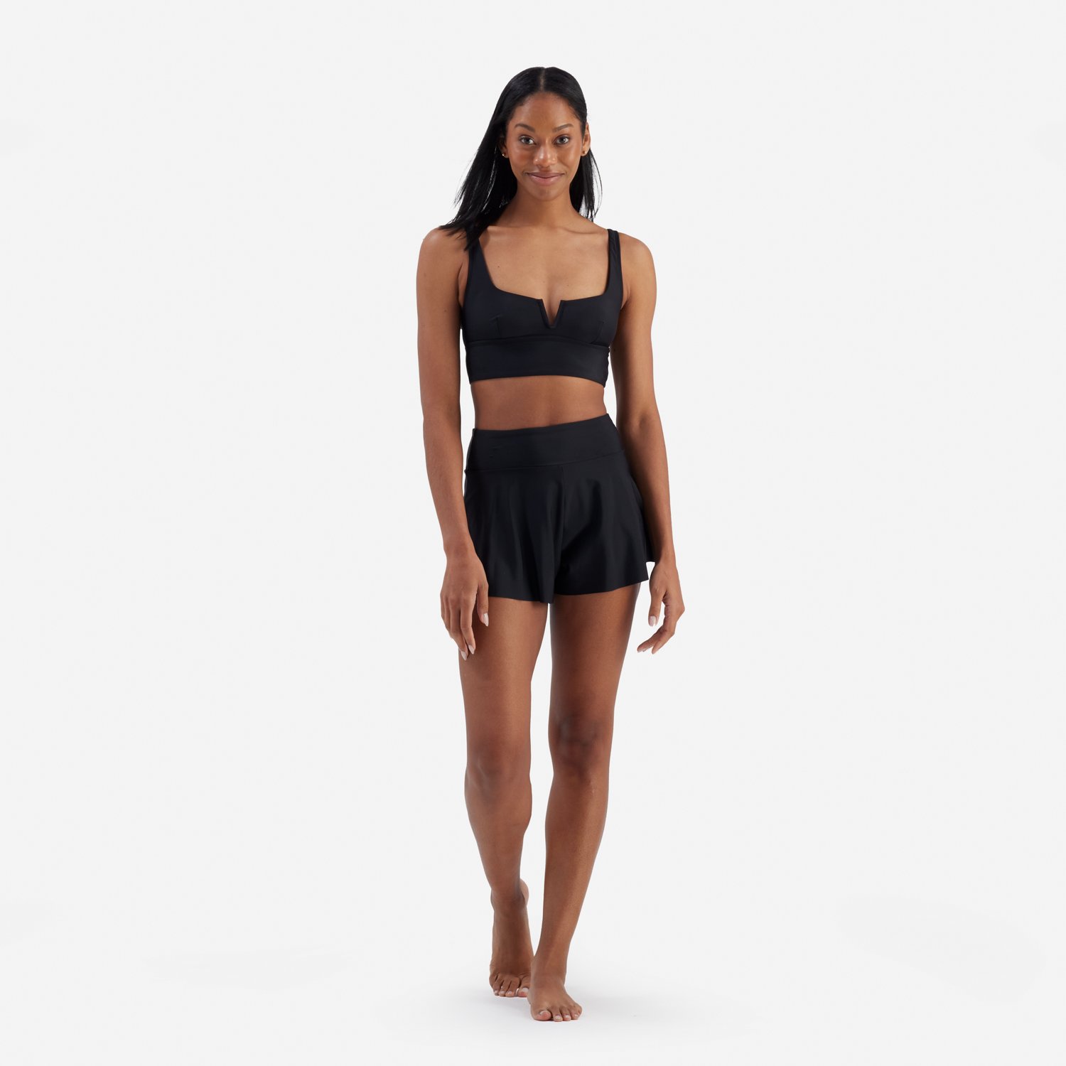 Freely Women's Wire Cropped Swim Tankini                                                                                         - view number 2