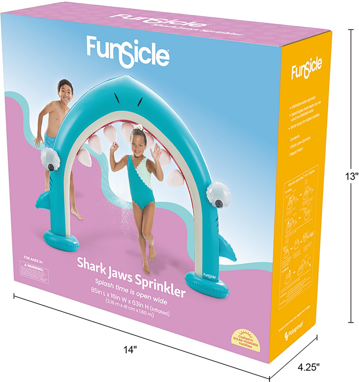 Funsicle Shark Jaws 7 ft Sprinkler - view number 6