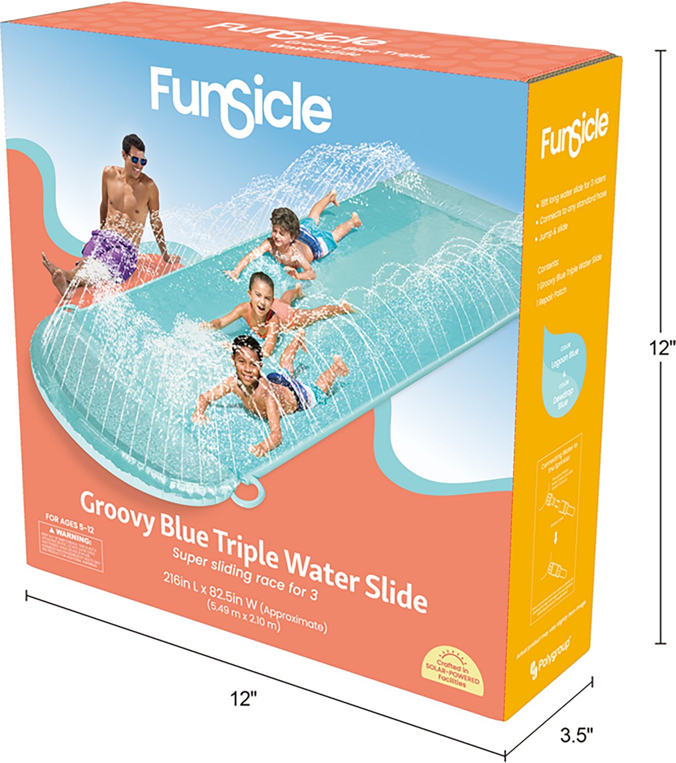 Funsicle 18 ft Triple Water Slide - view number 7
