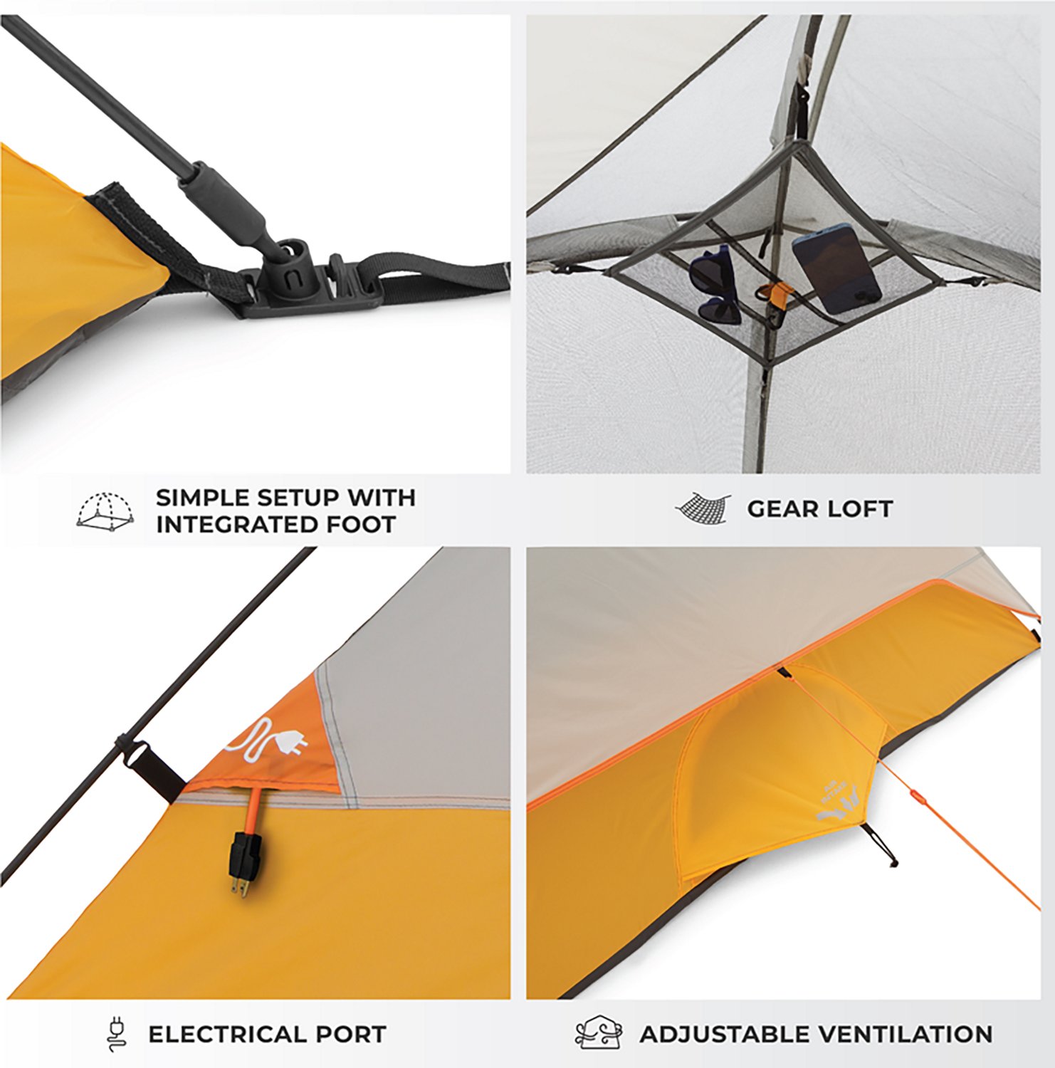 CORE Equipment 3 Person Dome Tent                                                                                                - view number 3