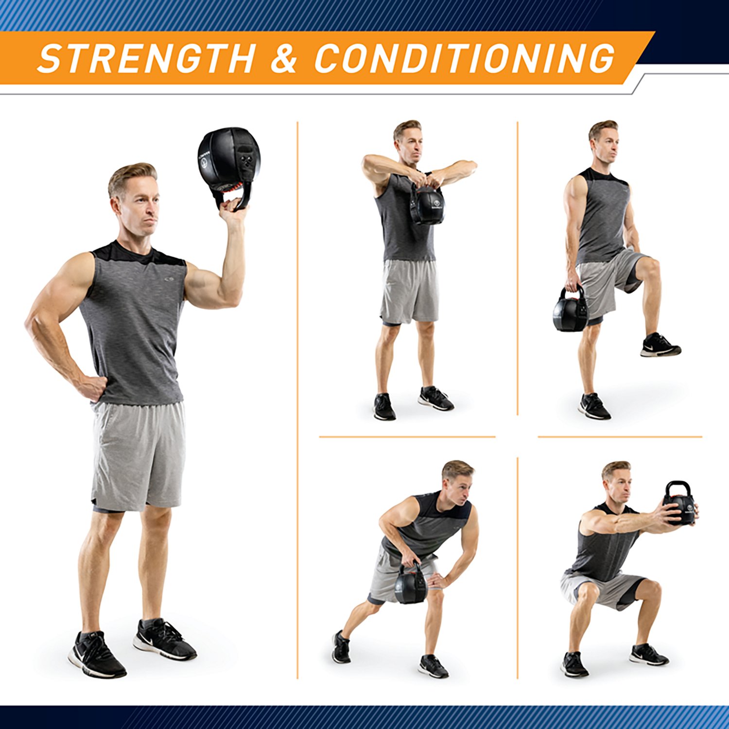 Marcy Soft 40 lb Kettlebell - view number 5