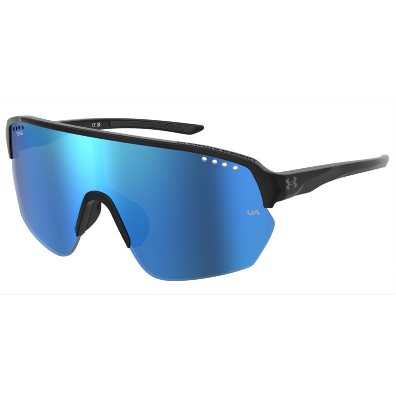 Under Armour Gameday II Sunglasses Black/Blue - Case Sunglasses at Academy Sports