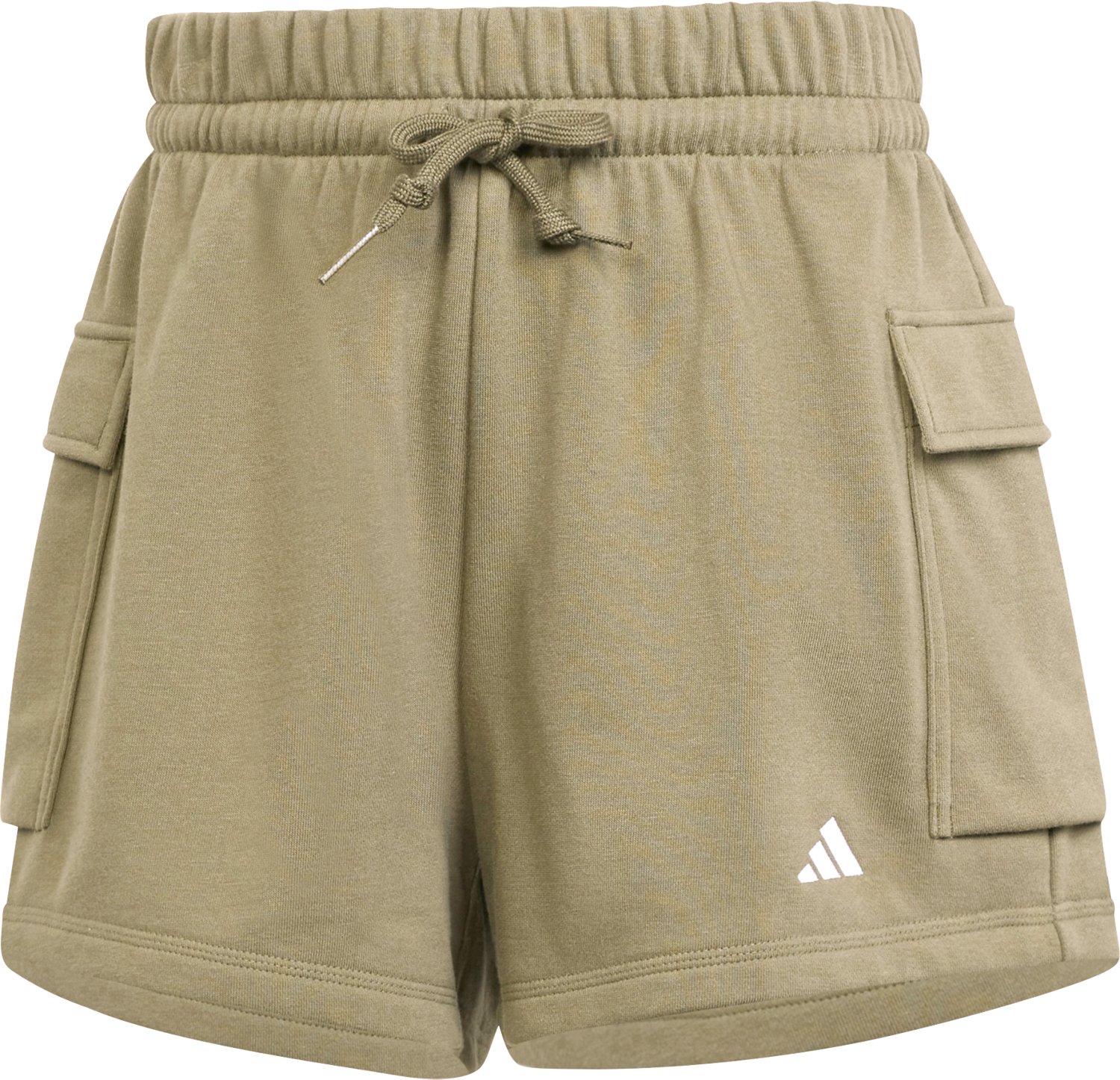 adidas Women's Small Logo French Terry Cargo Shorts 3 in - view number 6