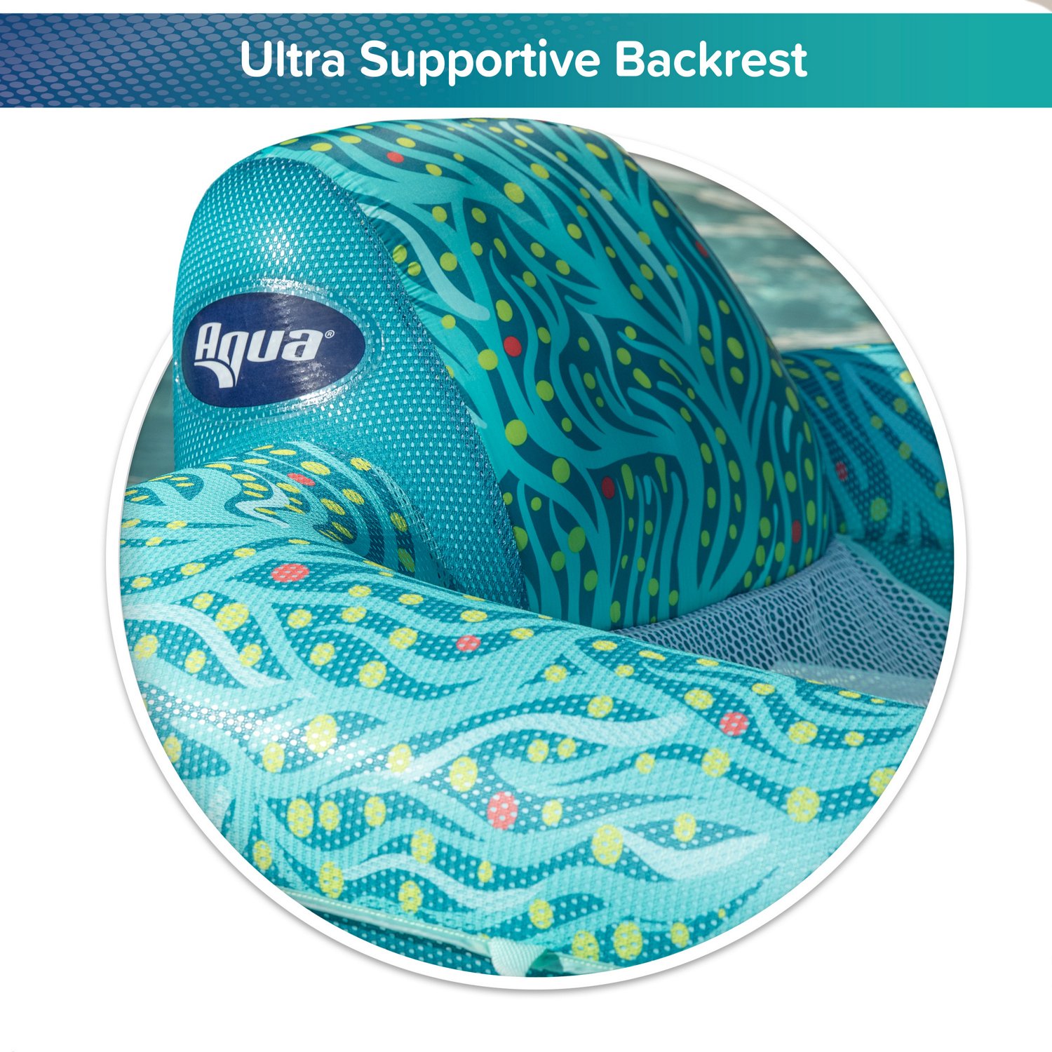 Aqua Zero Gravity Pool Lounge Chair with Canopy                                                                                  - view number 2