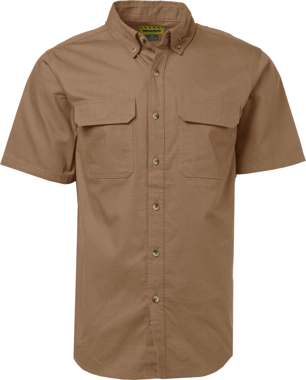 Brazos Men's Contractor Ripstop Button Down Shirt