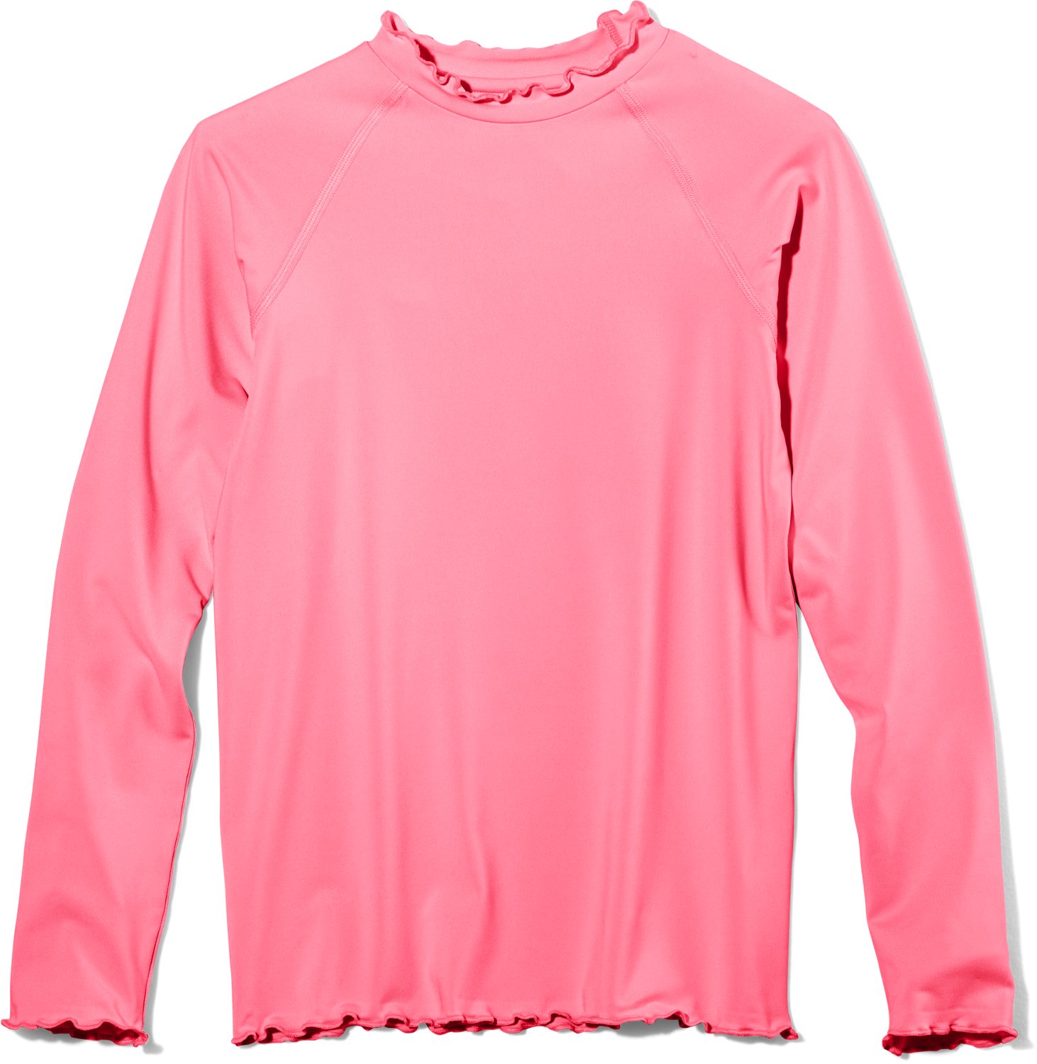 O'Rageous Girls' Ruffle Long Sleeve Rash Guard                                                                                   - view number 2