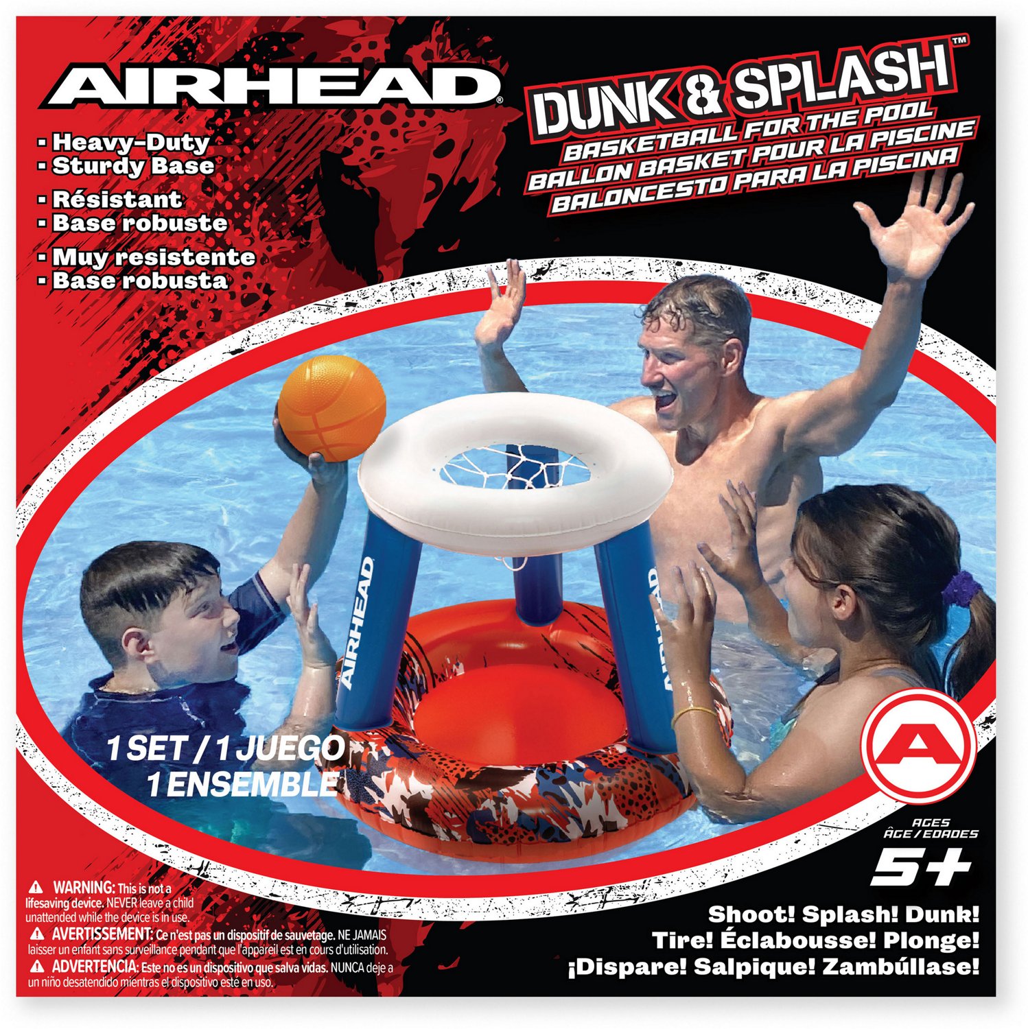 Airhead Dunk and Splash Basketball Set                                                                                           - view number 4