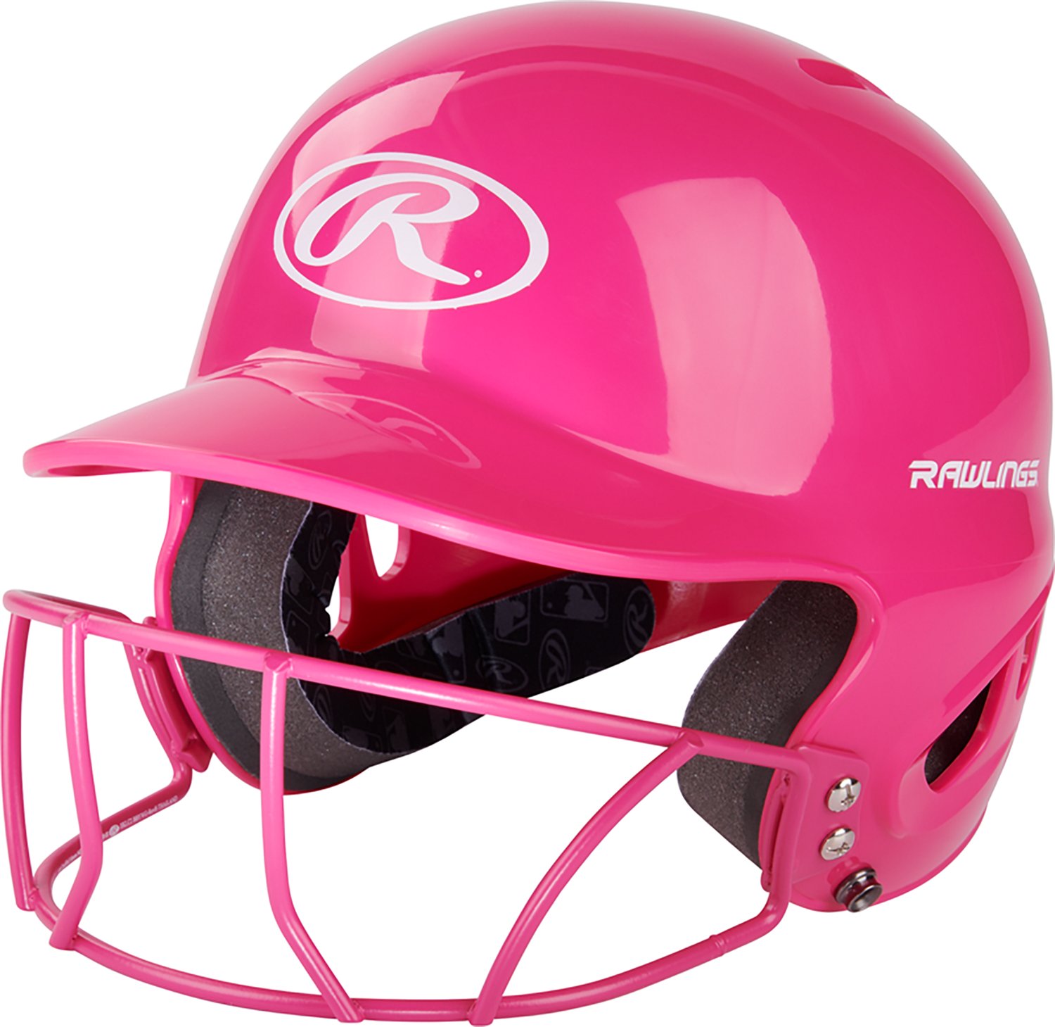 Rawlings Kids' MLB-Style T-ball Batting Helmet with Face Guard                                                                   - view number 2