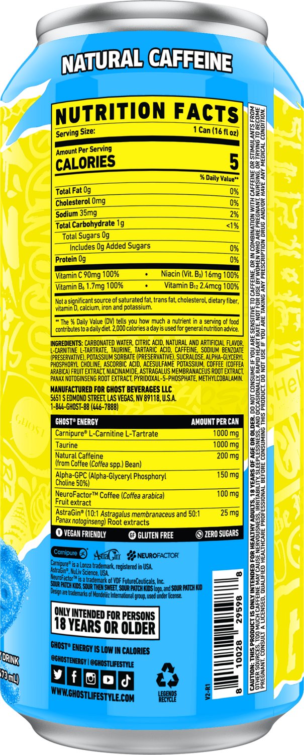 GHOST Sugar-Free Energy Drink 16 oz                                                                                              - view number 2