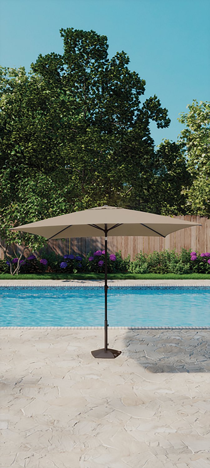 Mosaic 10 x 6.5 ft Rectangular Patio Umbrella - view number 2