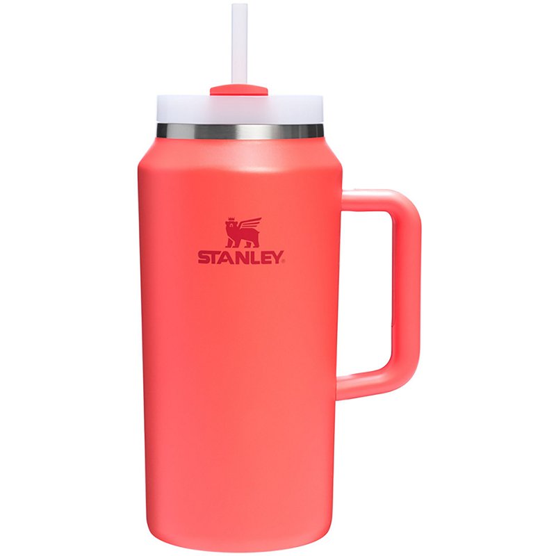 Stanley Quencher 64 oz. H2.0 Flowstate Tumbler Hot Coral - Thermos/Cups &koozies at Academy Sports