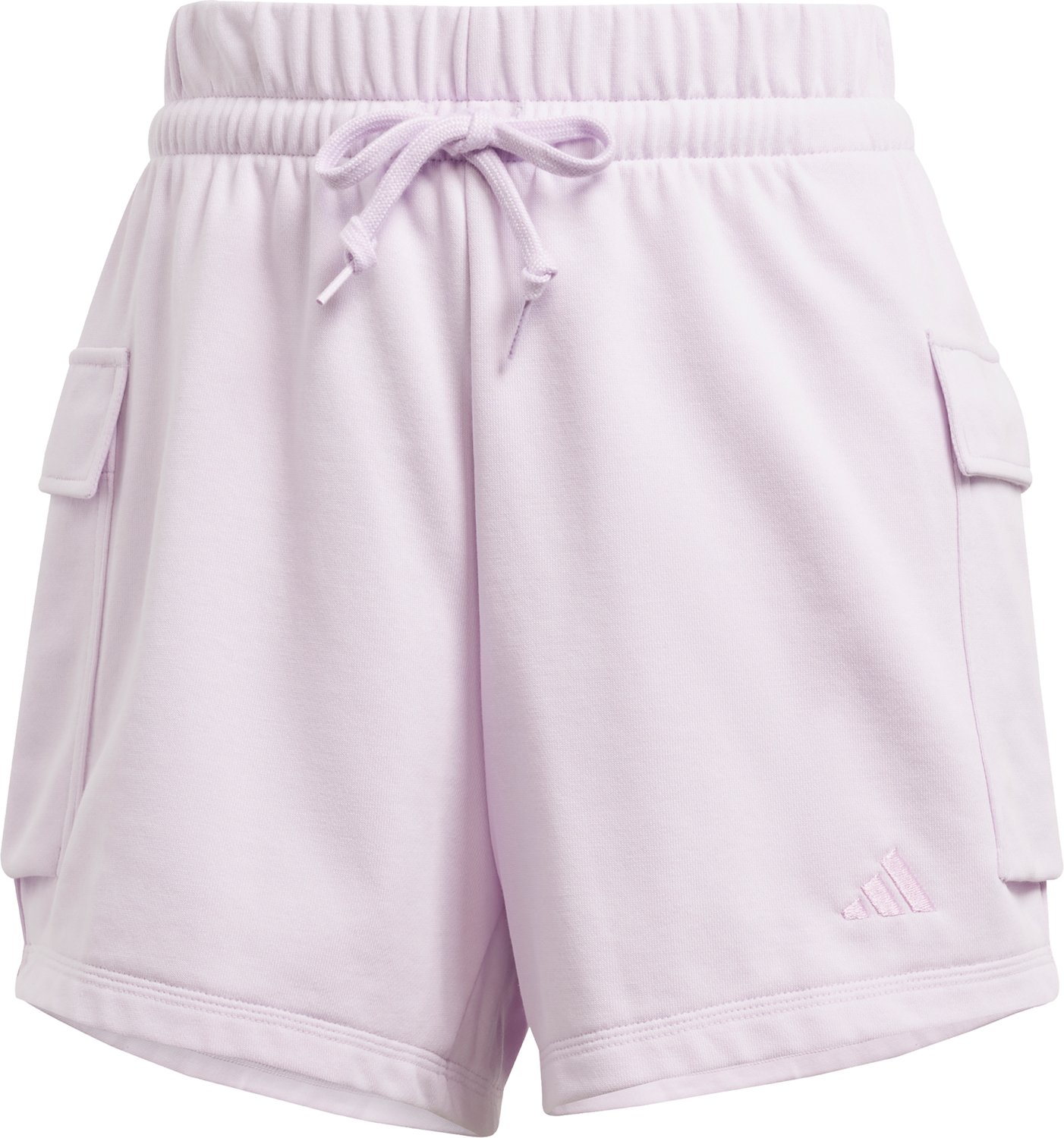 adidas Women's Small Logo French Terry Cargo Shorts 3 in - view number 6