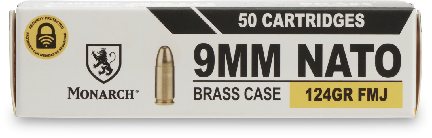 Monarch 9mm NATO 124-Grain Ammunition - 50 Rounds                                                                                - view number 2