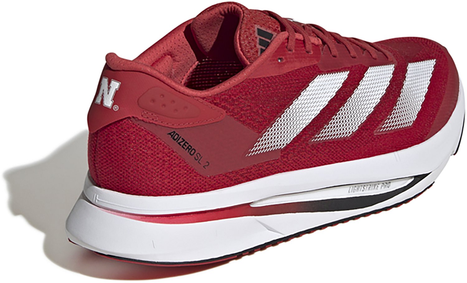 adidas Men's Nebraska Adizero SL 2 Running Shoes - view number 4