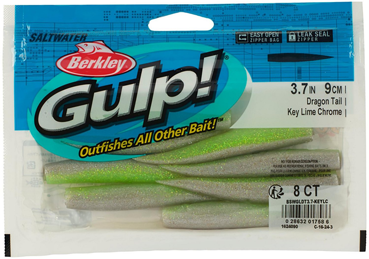 Berkley Gulp! Saltwater Dragon Tail 8-Pack                                                                                       - view number 2