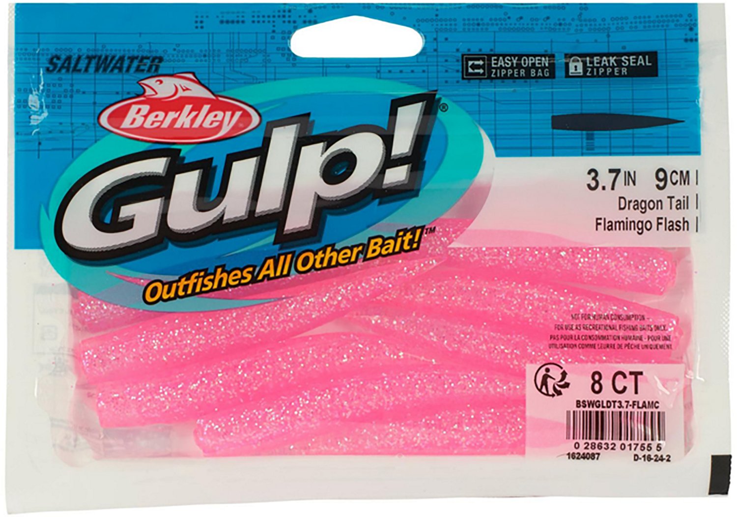 Berkley Gulp! Saltwater Dragon Tail 8-Pack                                                                                       - view number 2
