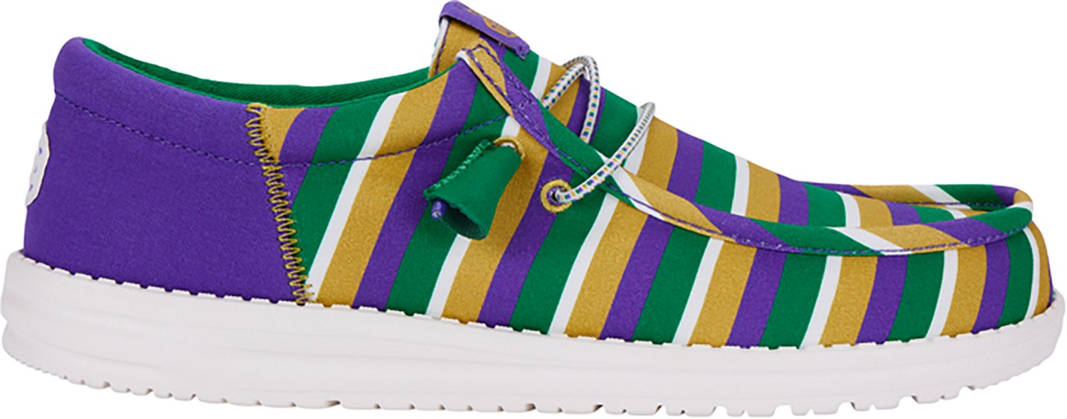 HEYDUDE Men's Wally Mardi Gras Shoes