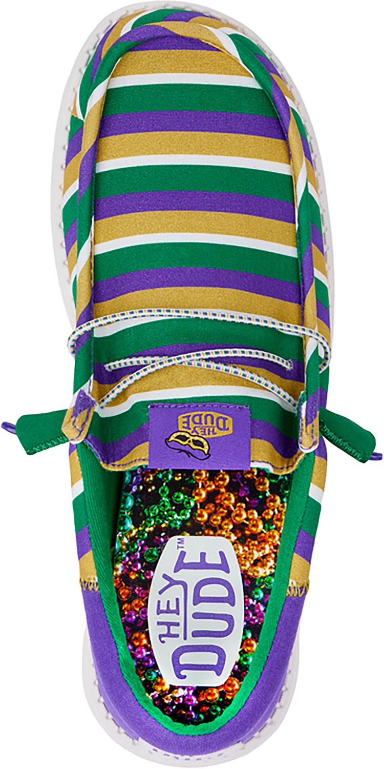 HEYDUDE Men's Wally Mardi Gras Shoes                                                                                             - view number 4