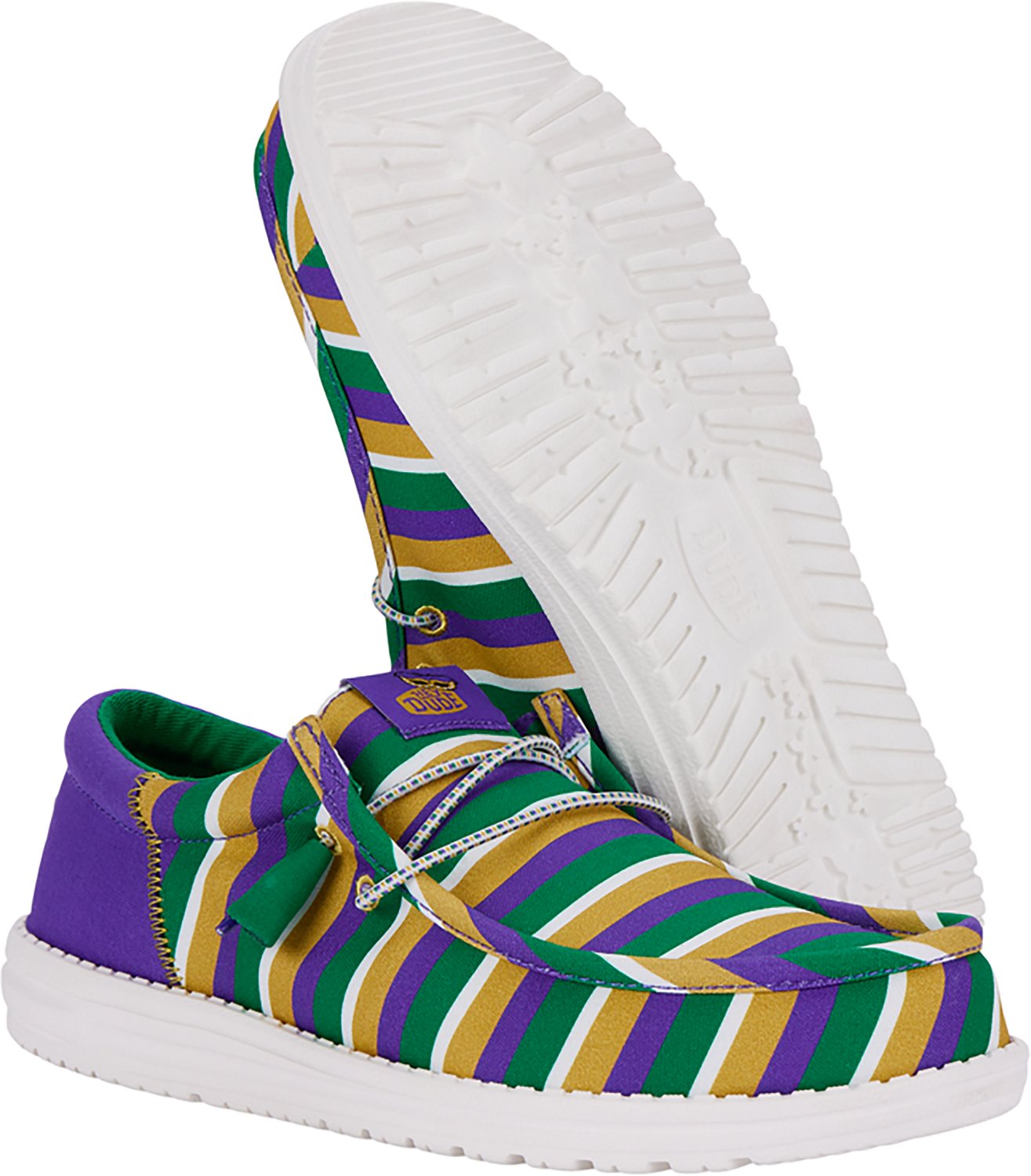 HEYDUDE Men's Wally Mardi Gras Shoes                                                                                             - view number 5
