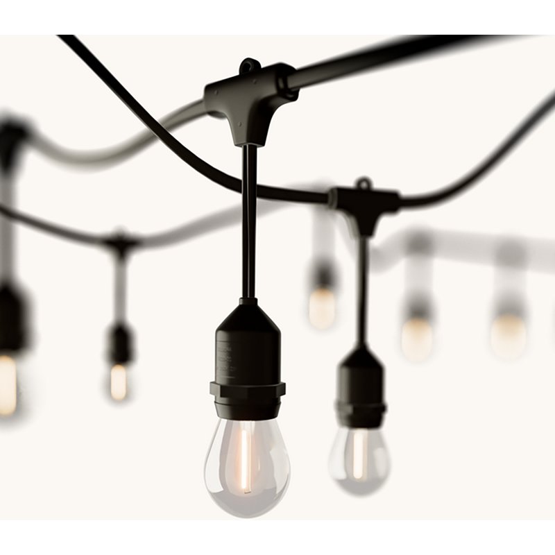 Mosaic 20 ft Light String Black - Patio Accessories/Heating at Academy Sports