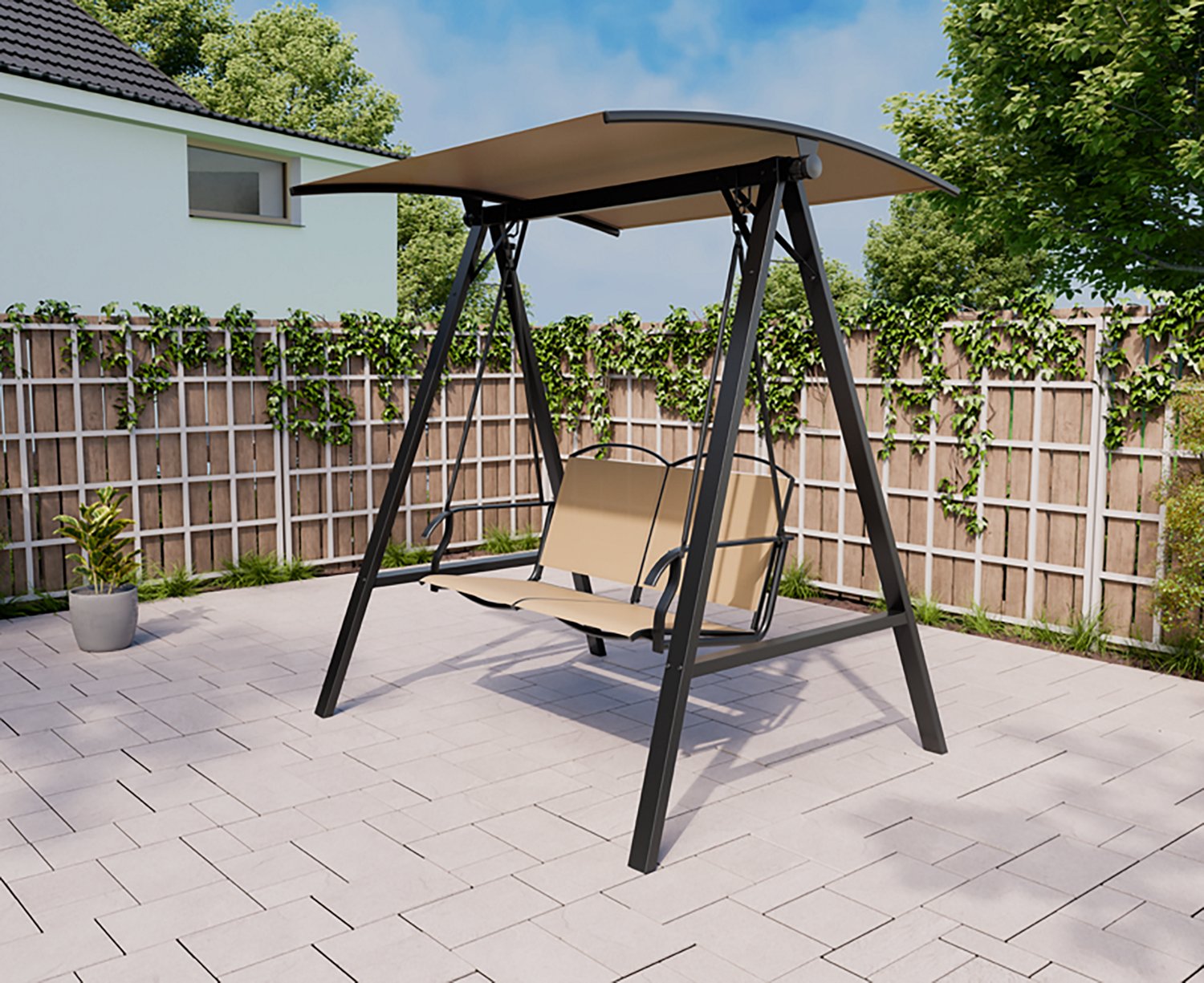 Mosaic Livingston Sling Patio Swing                                                                                              - view number 2