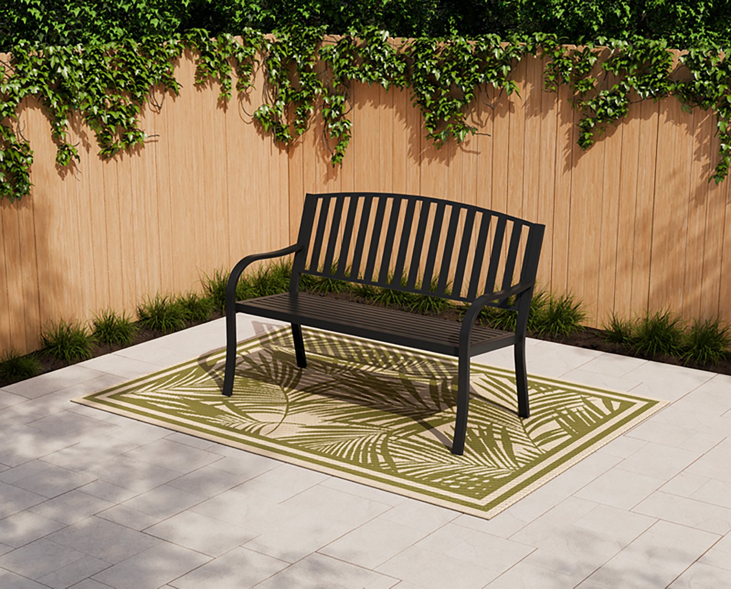 Mosaic Woven Patio Mat