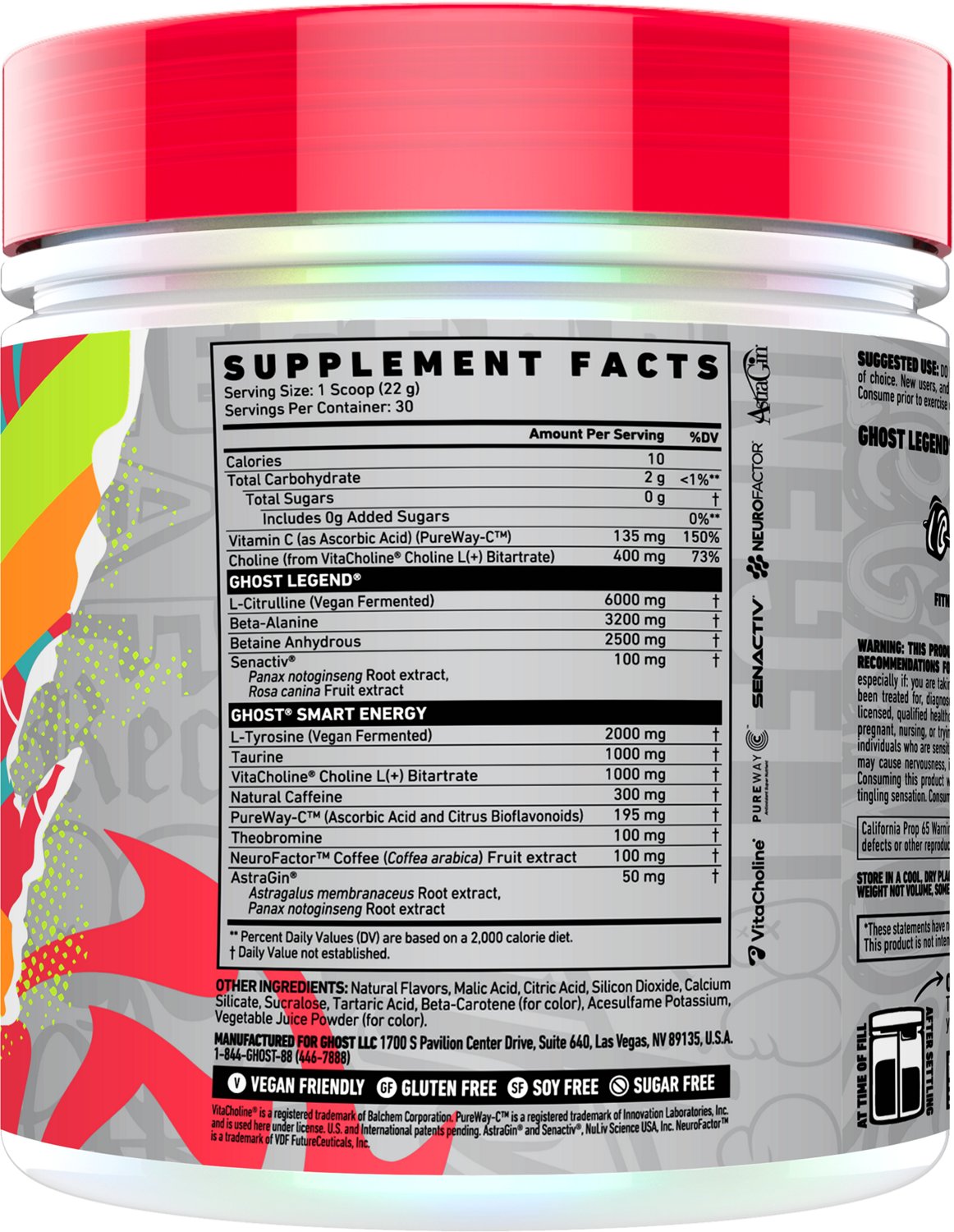 GHOST Legend V4 Pre-Workout - 30 servings - view number 2
