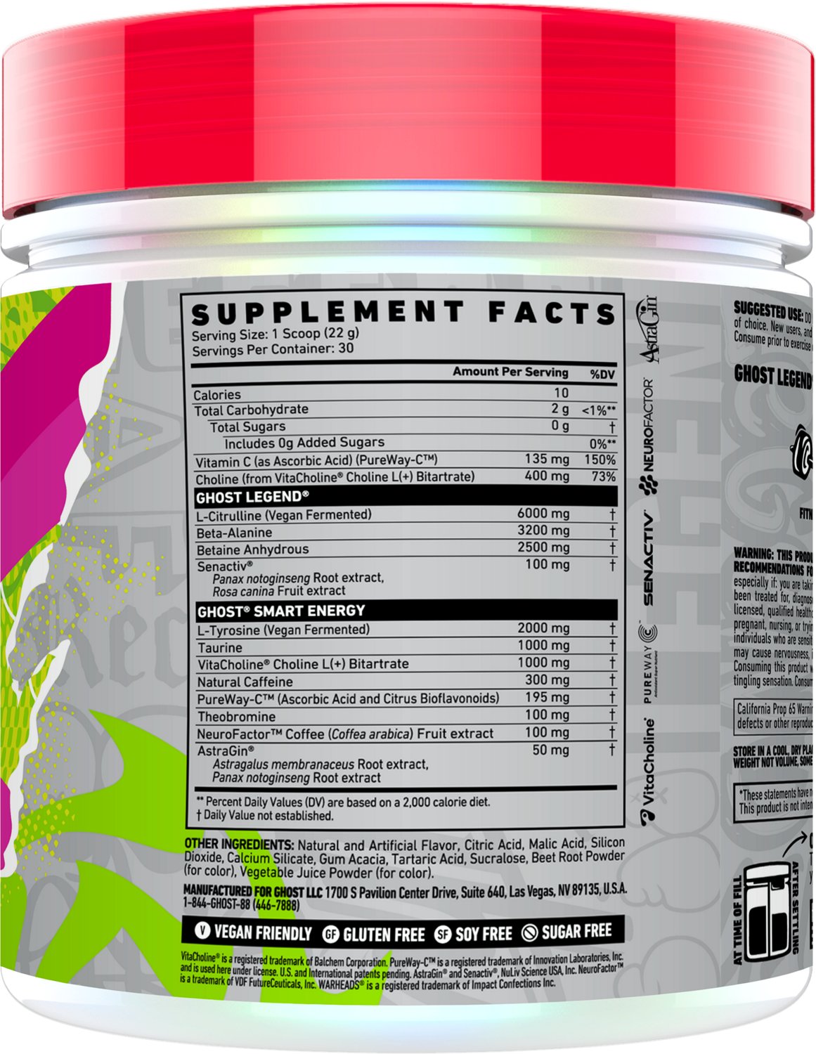 GHOST Legend V4 Pre-Workout Supplement                                                                                           - view number 2