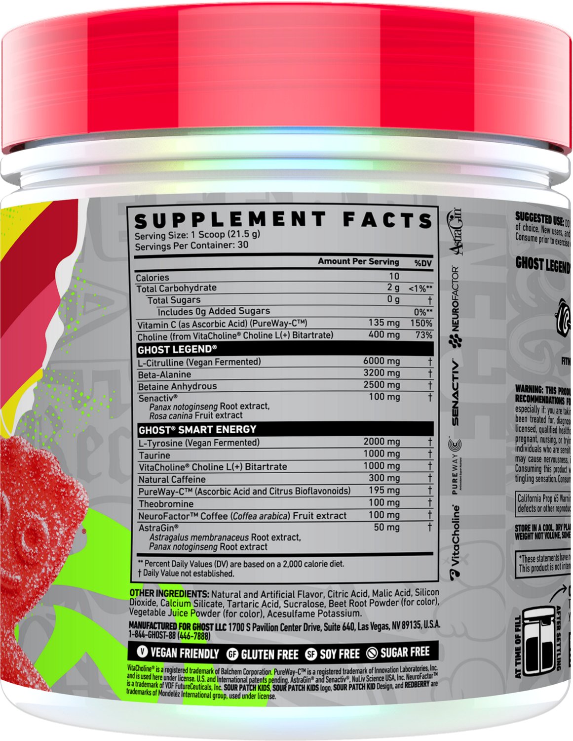 GHOST Legend V4 Pre-Workout Supplement                                                                                           - view number 2