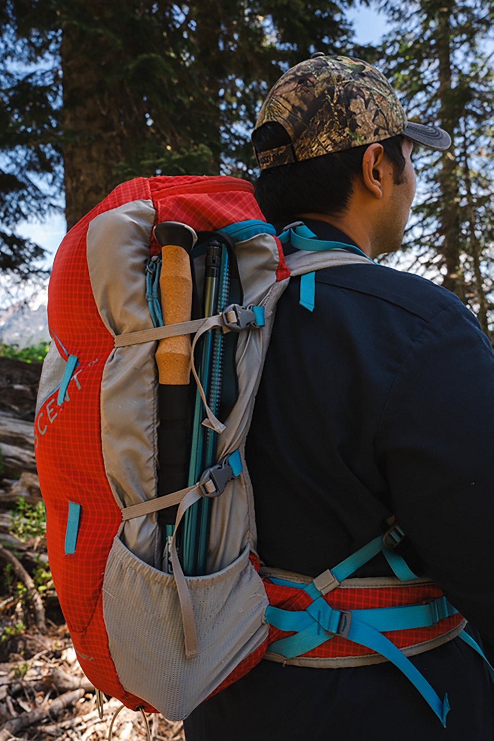 Cascade Mountain Tech Aluminum Folding Quick-Lock Trekking Poles with Cork Grip                                                  - view number 4