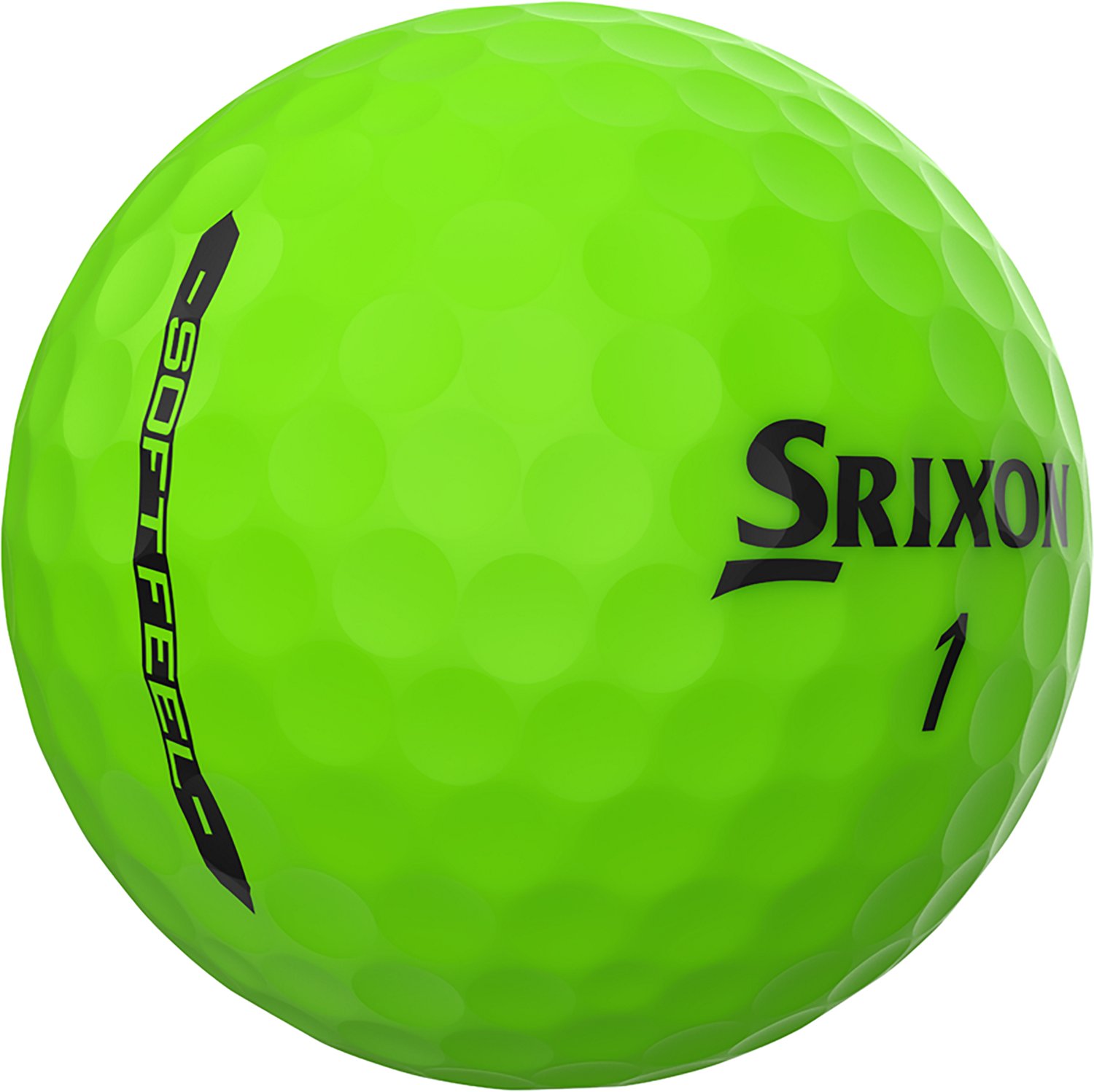 SRIXON Soft Feel Brite Green Golf Balls 12-Pack - view number 4