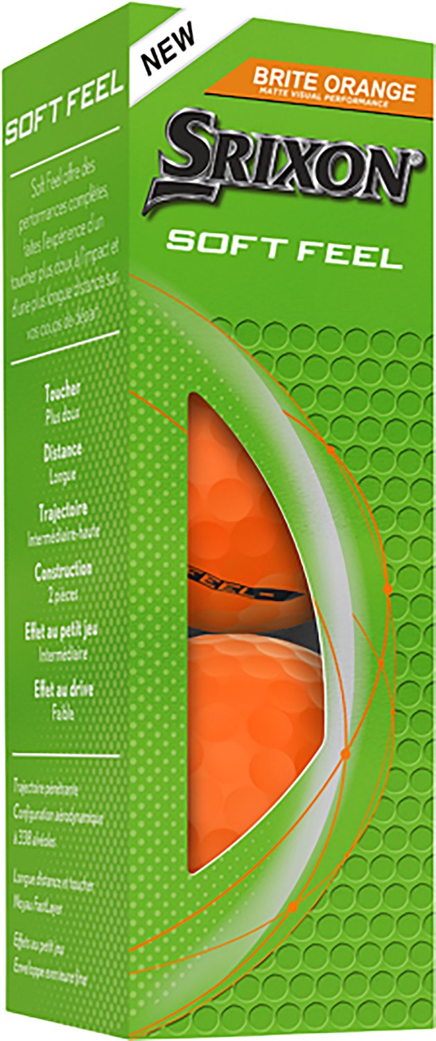 SRIXON Soft Feel Brite Green Golf Balls 12-Pack - view number 2