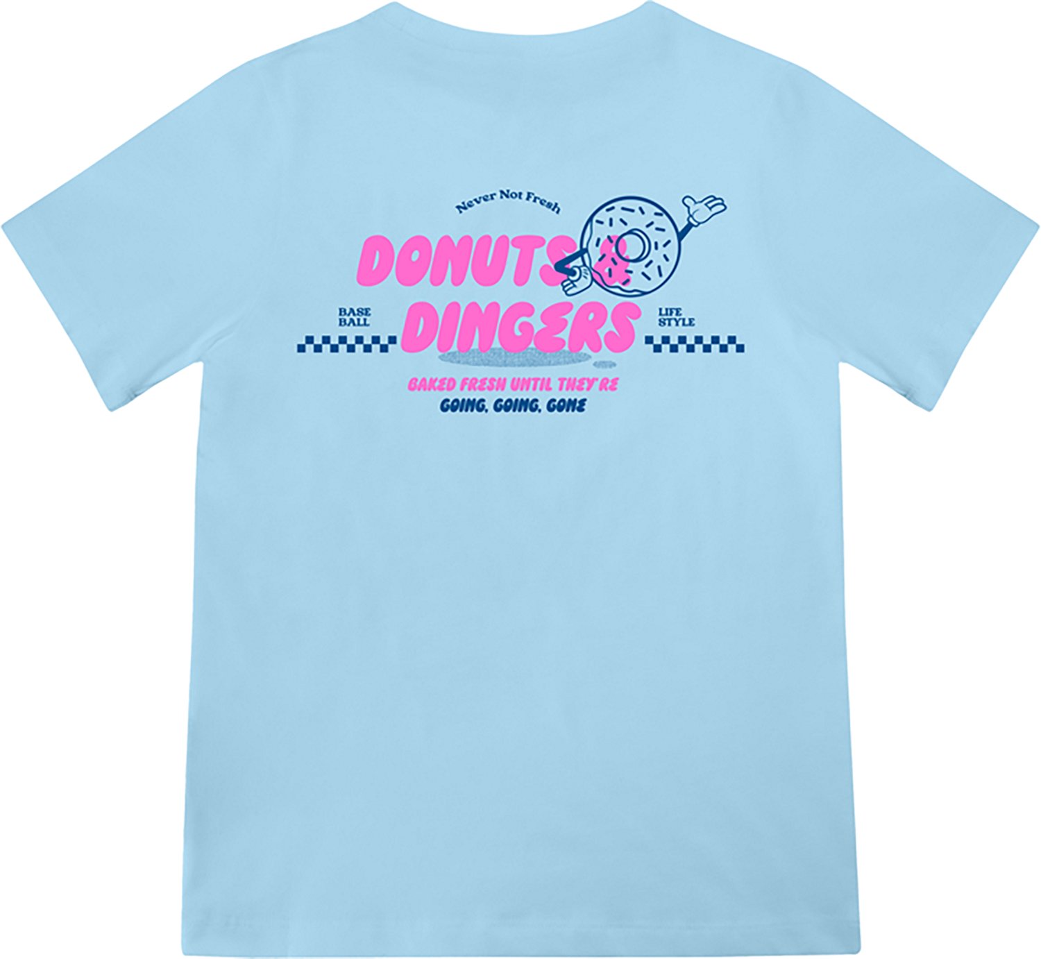 Baseball Lifestyle 101 Youth Donut Graphic T-shirt                                                                               - view number 2